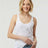 Tultex Women's Poly - Rich Racerback Tank Top - Tultex 190 White XS Tank Top