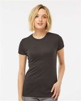 Tultex Women's Poly - Rich T-Shirt - Tultex 240 Black XS Short Sleeve T-Shirts