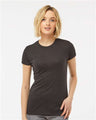 Tultex Women's Poly - Rich T-Shirt - Tultex 240 Black XS Short Sleeve T-Shirts