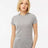 Tultex Women's Poly - Rich T-Shirt - Tultex 240 Heather Grey XS Short Sleeve T-Shirts