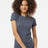 Tultex Women's Poly - Rich T-Shirt - Tultex 240 Heather Navy XS Short Sleeve T-Shirts