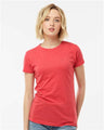 Tultex Women's Poly - Rich T-Shirt - Tultex 240 Heather Red XS Short Sleeve T-Shirts