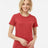 Tultex Women's Premium Cotton Blend T-Shirt - Tultex 542 Red Heather XS Short Sleeve T-Shirts