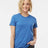 Tultex Women's Premium Cotton Blend T-Shirt - Tultex 542 Royal Heather XS Short Sleeve T-Shirts