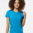 Tultex Women's Premium Cotton Blend T-Shirt - Tultex 542 Turquoise Heather XS Short Sleeve T-Shirts