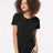 Tultex Women's Premium Cotton T-Shirt - Tultex 516 Black XS Short Sleeve T-Shirts