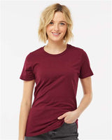 Tultex Women's Premium Cotton T-Shirt - Tultex 516 Burgundy XS Short Sleeve T-Shirts