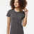 Tultex Women's Premium Cotton T-Shirt - Tultex 516 Charcoal XS Short Sleeve T-Shirts