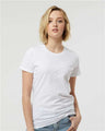 Tultex Women's Premium Cotton T-Shirt - Tultex 516 White XS Short Sleeve T-Shirts