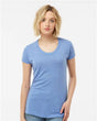 Tultex Women's Tri - Blend T-Shirt - Tultex 253 Athletic Blue Tri Blend XS Short Sleeve T-Shirts