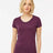 Tultex Women's Tri - Blend T-Shirt - Tultex 253 Berry Tri Blend XS Short Sleeve T-Shirts