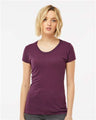 Tultex Women's Tri - Blend T-Shirt - Tultex 253 Berry Tri Blend XS Short Sleeve T-Shirts