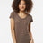 Tultex Women's Tri - Blend T-Shirt - Tultex 253 Mocha Tri Blend XS Short Sleeve T-Shirts