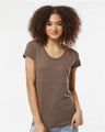 Tultex Women's Tri - Blend T-Shirt - Tultex 253 Mocha Tri Blend XS Short Sleeve T-Shirts