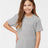 Tultex Youth Fine Jersey T-Shirt - Heather Grey - Tultex 235 Heather Grey XS Short Sleeve T-Shirts