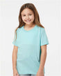 Tultex Youth Fine Jersey T-Shirt - Heather Purist Blue - Tultex 235 Heather Purist Blue XS Short Sleeve T-Shirts
