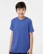 Tultex Youth Fine Jersey T-Shirt - Heather Royal - Tultex 235 Heather Royal XS Short Sleeve T-Shirts