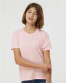 Tultex Youth Fine Jersey T-Shirt - Pink - Tultex 235 Pink XS Short Sleeve T-Shirts