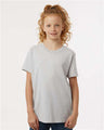Tultex Youth Fine Jersey T-Shirt - Silver - Tultex 235 Silver XS Short Sleeve T-Shirts