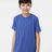 Tultex Youth Fine Jersey T-Shirt - Tultex 235 Heather Royal XS Short Sleeve T-Shirts