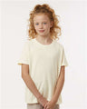 Tultex Youth Fine Jersey T-Shirt - Tultex 235 Natural XS Short Sleeve T-Shirts