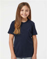 Tultex Youth Fine Jersey T-Shirt - Tultex 235 Navy XS Short Sleeve T-Shirts