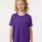 Tultex Youth Fine Jersey T-Shirt - Tultex 235 Purple XS Short Sleeve T-Shirts