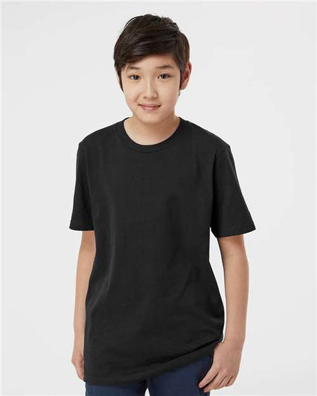 Tultex Youth Heavyweight Jersey T-Shirt - Tultex 295 Black XS Short Sleeve T-Shirts