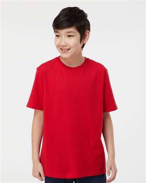 Tultex Youth Heavyweight Jersey T-Shirt - Tultex 295 Black XS Short Sleeve T-Shirts