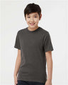 Tultex Youth Heavyweight Jersey T-Shirt - Tultex 295 Heather Charcoal XS Short Sleeve T-Shirts
