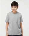 Tultex Youth Heavyweight Jersey T-Shirt - Tultex 295 Heather Grey XS Short Sleeve T-Shirts