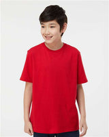 Tultex Youth Heavyweight Jersey T-Shirt - Tultex 295 Red XS Short Sleeve T-Shirts