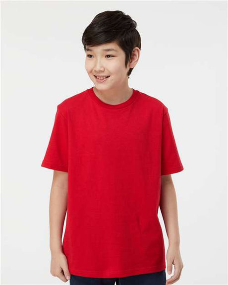 Tultex Youth Heavyweight Jersey T-Shirt - Tultex 295 Red XS Short Sleeve T-Shirts