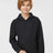 Tultex Youth Hooded Sweatshirt - Tultex 320Y Black XS Sweatshirts
