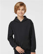 Tultex Youth Hooded Sweatshirt - Tultex 320Y Black XS Sweatshirts