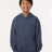Tultex Youth Hooded Sweatshirt - Tultex 320Y Heather Denim XS Sweatshirts