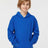 Tultex Youth Hooded Sweatshirt - Tultex 320Y Royal XS Sweatshirts
