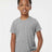 Tultex Youth Poly - Rich T-Shirt - Tultex 265 Heather Grey XS Short Sleeve T-Shirts
