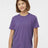 Tultex Youth Poly - Rich T-Shirt - Tultex 265 Heather Purple XS Short Sleeve T-Shirts