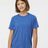 Tultex Youth Poly - Rich T-Shirt - Tultex 265 Heather Royal XS Short Sleeve T-Shirts