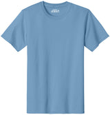 Joe's USA Mens Heavyweight Wholesale 6.1-ounce, 100% Cotton T-Shirt - Tundra Blue - JUSA T-Shirts Joe's USA tundra S