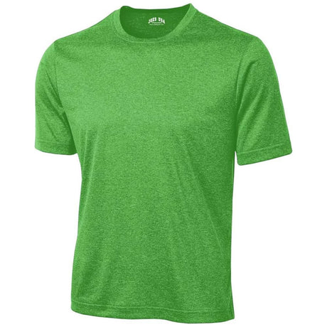 Men's Athletic Heather All Sport Training T-Shirts - Turf Green Heather Joe's USA Turf Green Heather X-Small