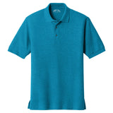 Mens Classic Silk Touch Polo Shirts in 36 Colors and Sizes: XS-6XL-Turquoise Polos/Knits Joe's USA Turquoise X-Small