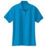 Ladies Silk Touch Polo-Turquoise Polos/Knits Joe's USA Turquoise X-Small