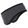 Two - Color Fleece Headband Midnight Heather