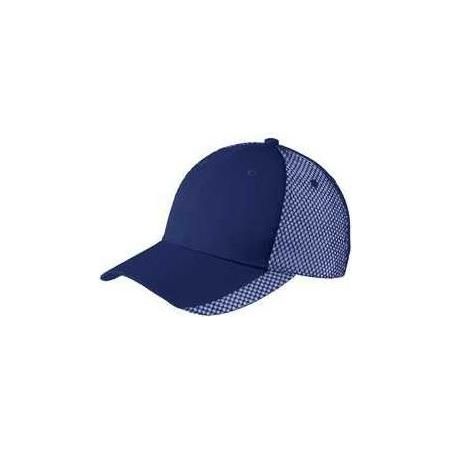 Two - Color Mesh Back Cap Black/White Hats