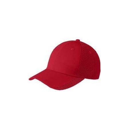 Two - Color Mesh Back Cap Black/White Hats