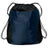 Two - Tone Cinch Pack Navy Drawstring Bags