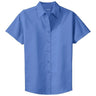 Womens Short Sleeve Wrinkle Resistant Easy Care Shirts-UltramarineBlue Joe's USA Ultramarine Blue X-Small