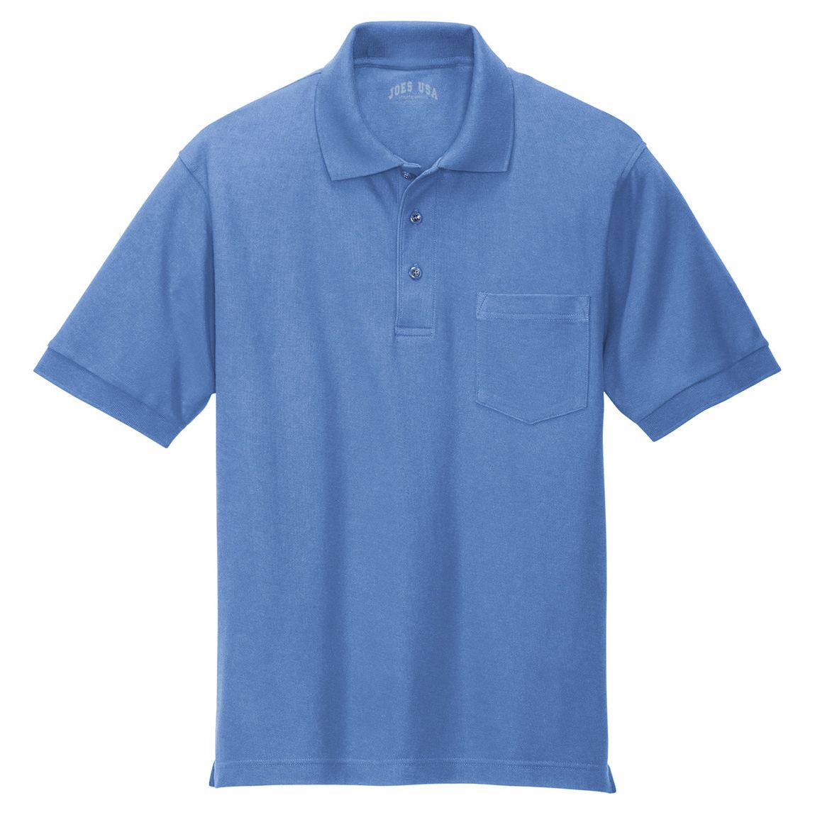 Men's Silk Touch™ Polo with Pocket Polos/Knits Joe's USA